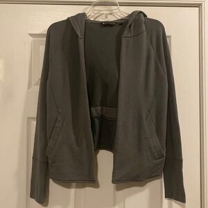 Athleta women’s hooded cardigan